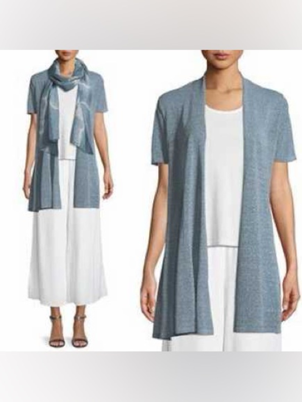 Eileen Fisher • Sparkle Linen Sweater
